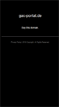 Mobile Screenshot of gac-portal.de
